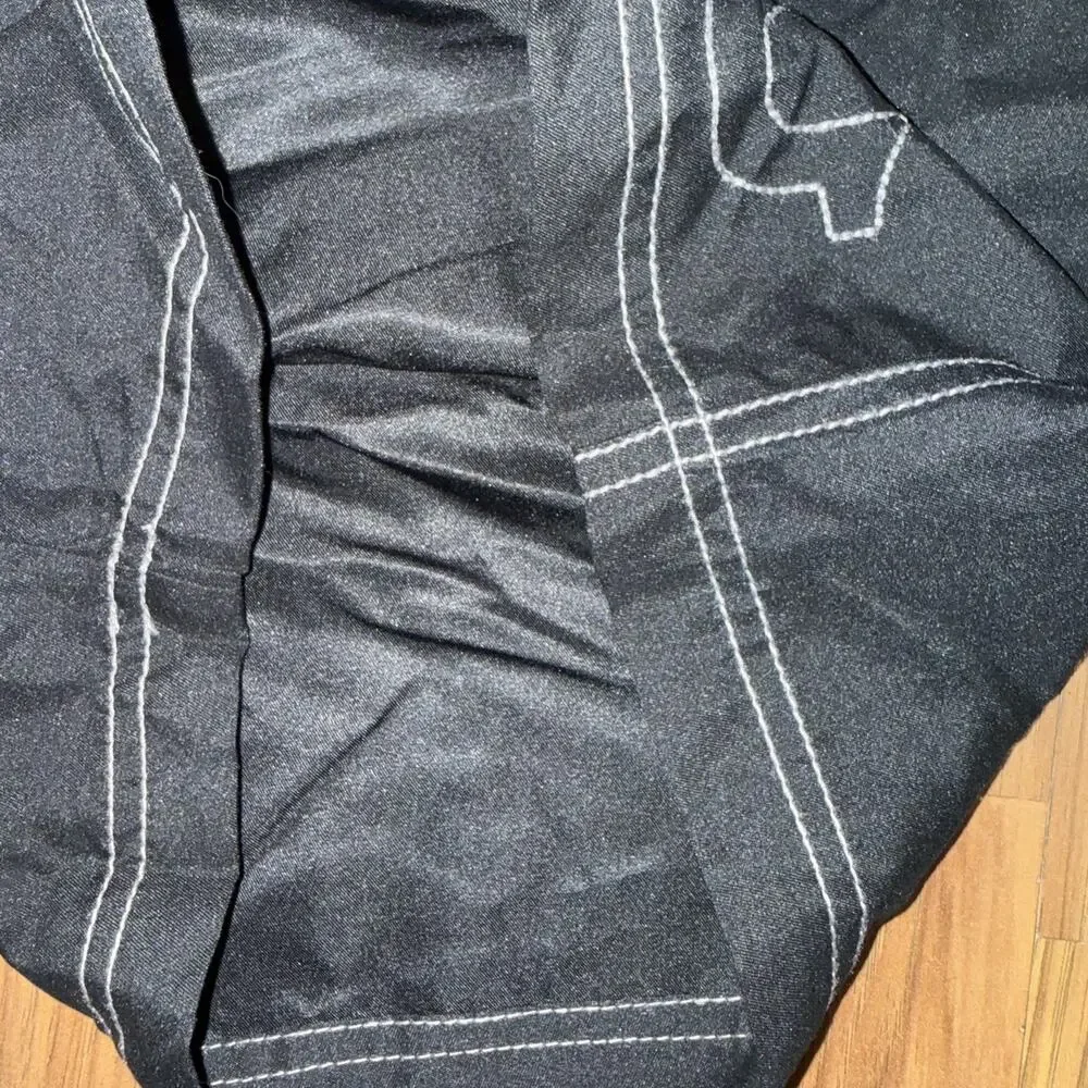 True Religion Lined Board Shorts Men’s Size XL Black NWT MSRP $99